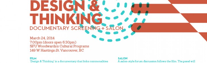 Community Cinema: ‘Design & Thinking’ documentary screening + salon Community Cinema: ‘Design & Thinking’ documentary screening + salon