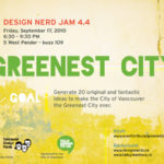 Design Nerd Jam 4.4 – GREENEST CITY