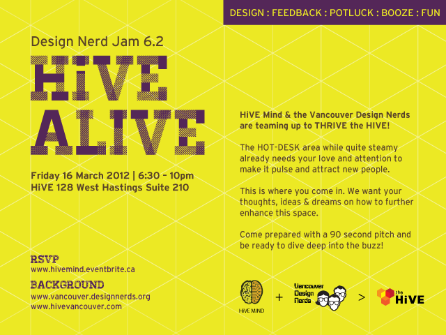 Design Nerd Jam 6.2 – HiVE Alive