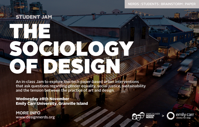 The Sociology of Design > Emily Carr University