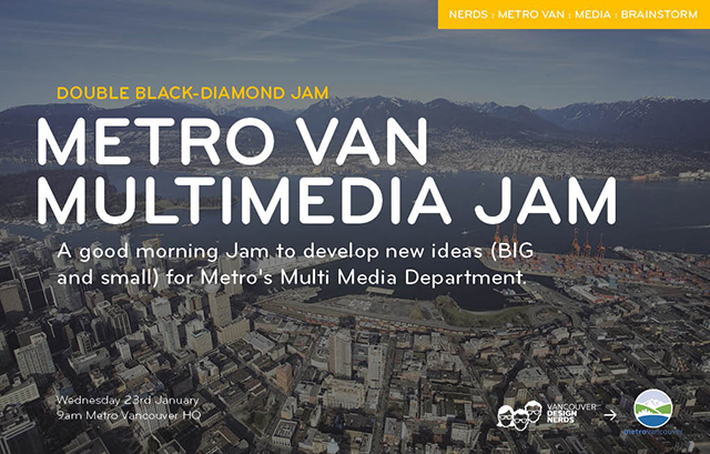 Metro Vancouver – Multimedia Jam