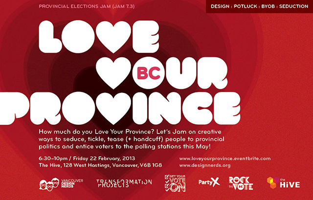 Love Your Province – Provincial Elections Jam